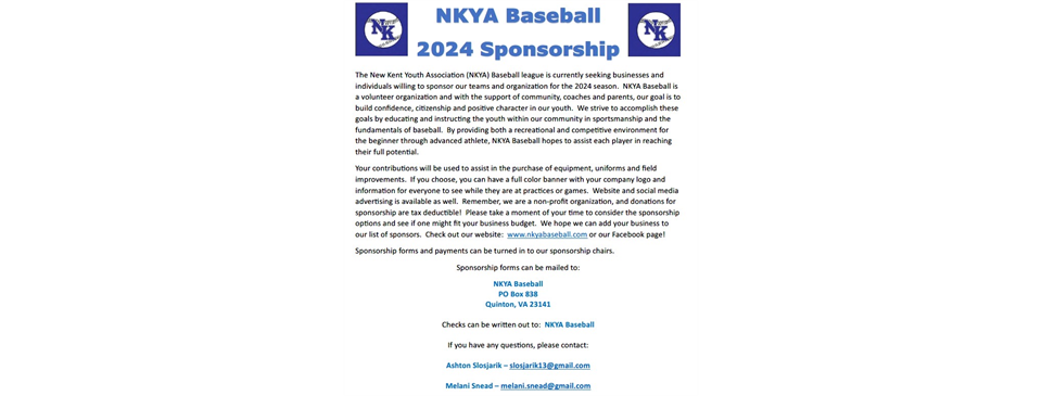 Interested in sponsoring? 